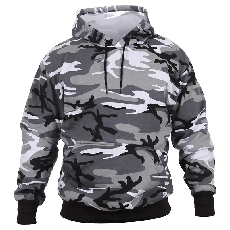 Felix™ | Camouflage Hoodie 3D-gedruckter Kapuzenpullover – Innovation trifft auf Stil