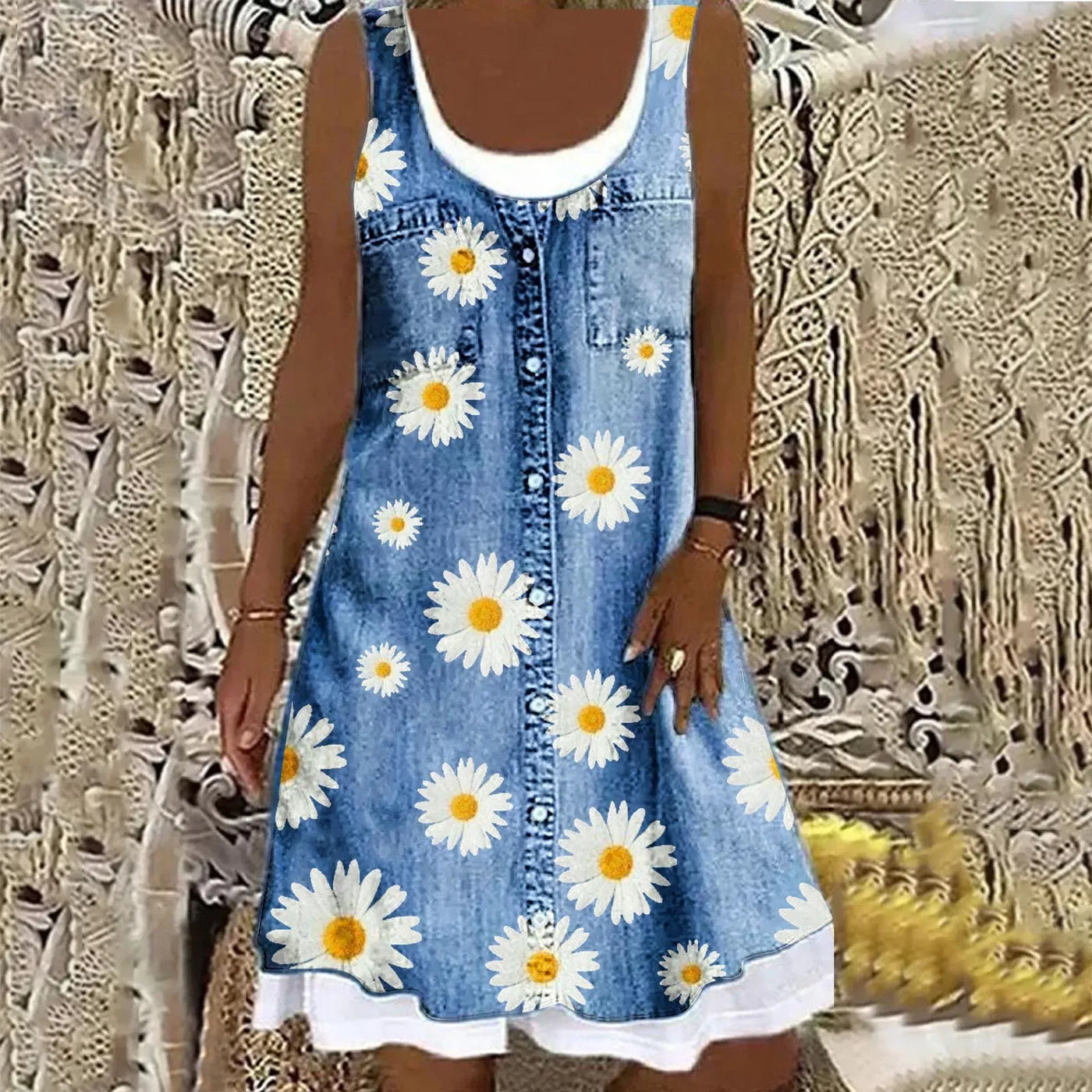 Natasza – Weiches Und Elegantes Jeanskleid