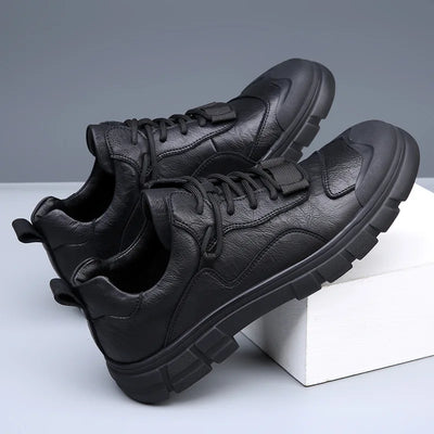 Evander | Stylische Leder-Sneaker für urbanen Komfort