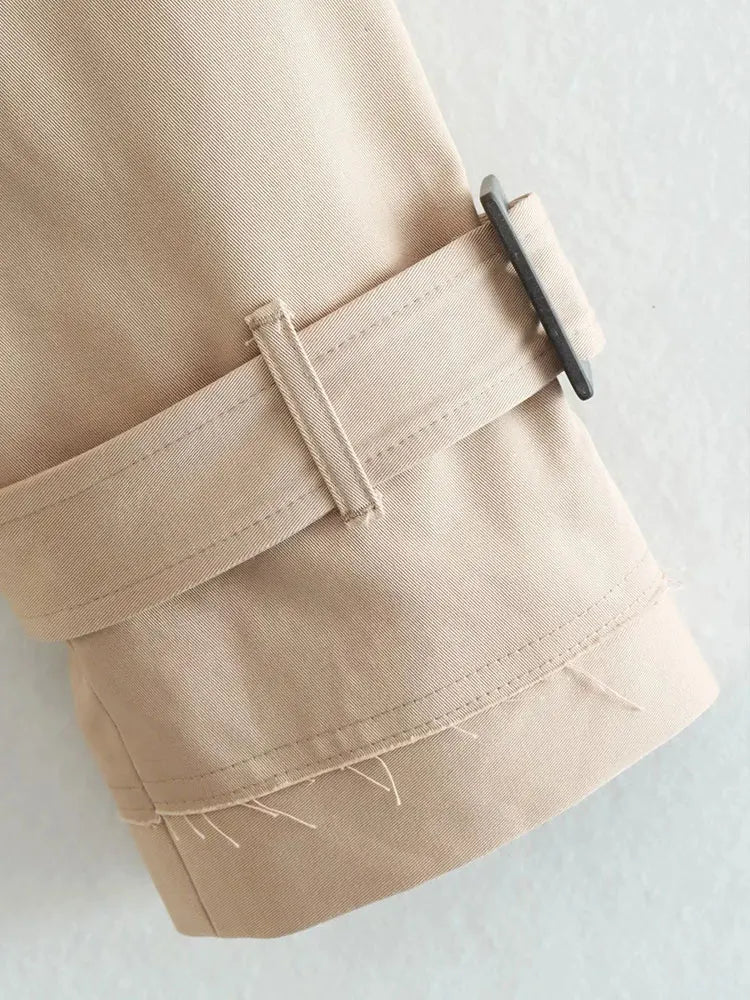 Leonie | Gekürzter Trenchcoat