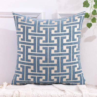 Zendoo | Kissenhülle im Landhausstil mit Streifen