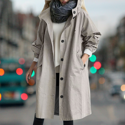 Bethany - Wasserdichter warmer Trenchcoat