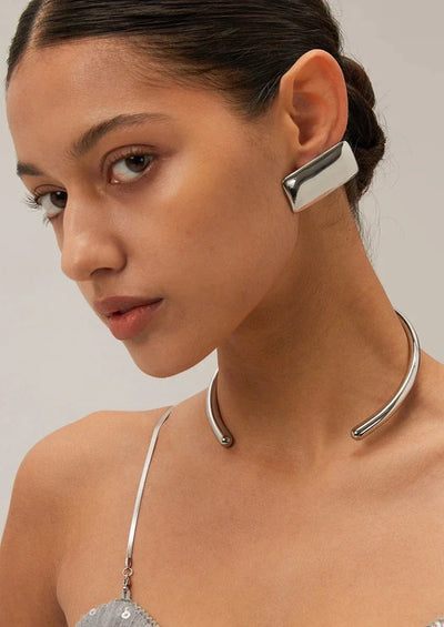 Clara | Elegante Adriana-Creolen in Silber