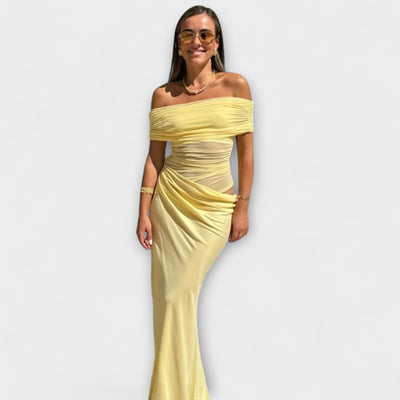 Puss - Asymmetrisches Kleid mit Rüschenschnitt