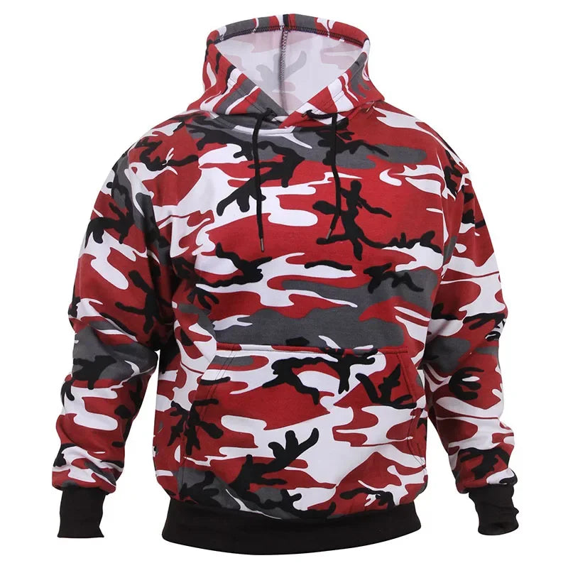 Felix™ | Camouflage Hoodie 3D-gedruckter Kapuzenpullover – Innovation trifft auf Stil