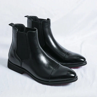 Damien | Stilvolle echte Leder Chelsea Boots für Komfort und Haltbarkeit