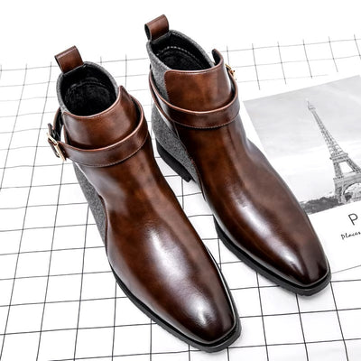 Bindestrich | Premium-Harnischlederstiefel für Haltbarkeit und Stil