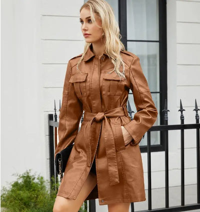 Jane | Luxuriöser Kunstlederjacke