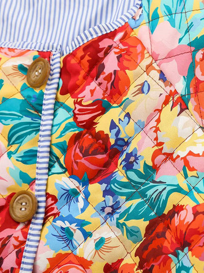 ColorCascade - Stylischer Mantel für den kommenden Frühling