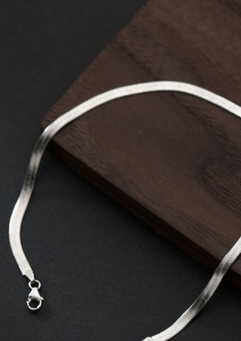 Sophie | Zeitloses Clara Fußkettchen in  Silber