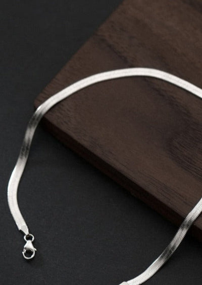 Sophie | Zeitloses Clara Fußkettchen in  Silber