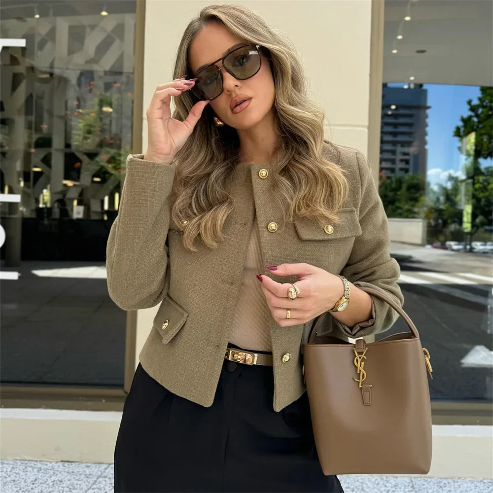 Lässige, kurze Anzugjacke