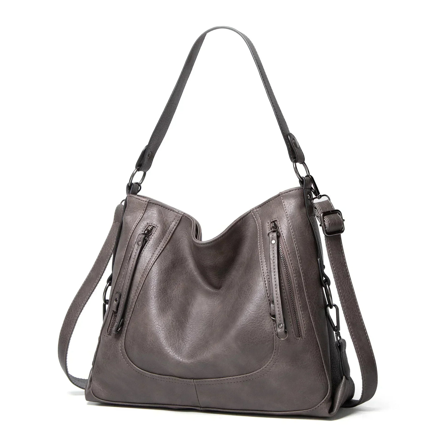 Priscilla - Lässige Ledertasche