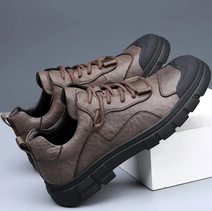 Evander | Stylische Leder-Sneaker für urbanen Komfort