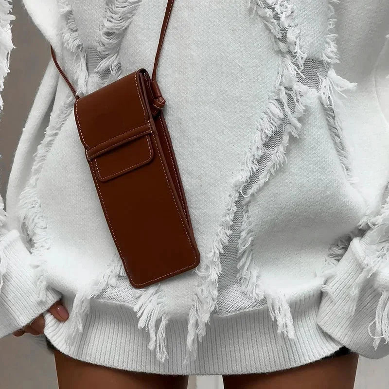 Clara | Übergroßer Pullover mit Quasten für Damen