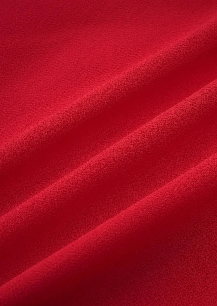 Lynn | Verführerisches Off-Shoulder Kleid in Rot