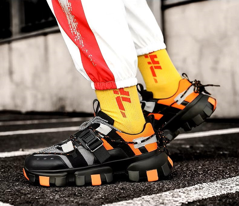 Kaspisches Meer | Bequeme Leder-Sneaker für ganztägige Unterstützung