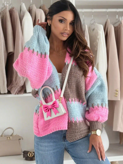 Nova | Damenpullover mit Laternenärmeln