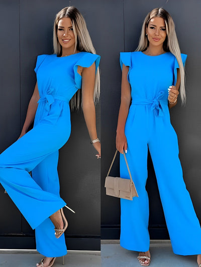 Veronica - Jumpsuit mit Rüschengürtel