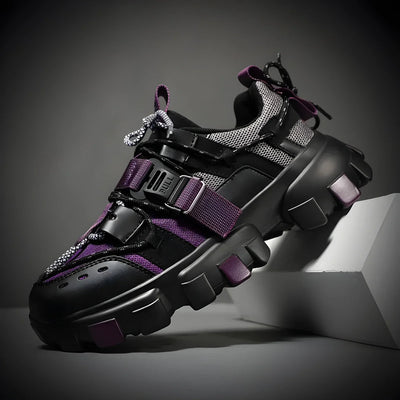 Kaspisches Meer | Bequeme Leder-Sneaker für ganztägige Unterstützung