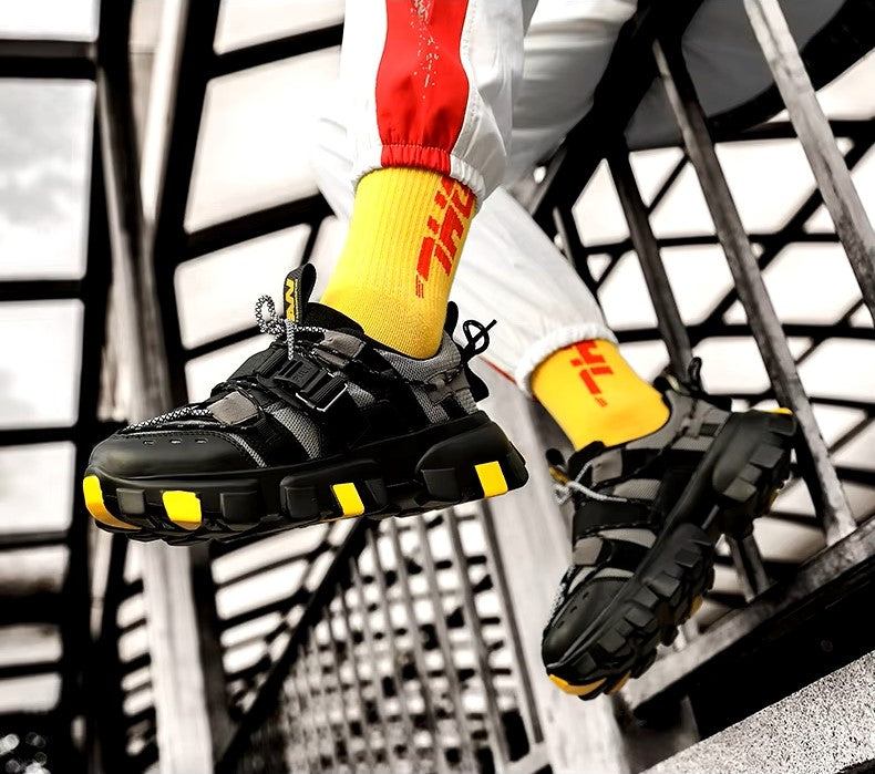 Kaspisches Meer | Bequeme Leder-Sneaker für ganztägige Unterstützung