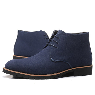 Laurens | Stylish cow suede leather shoes for men
