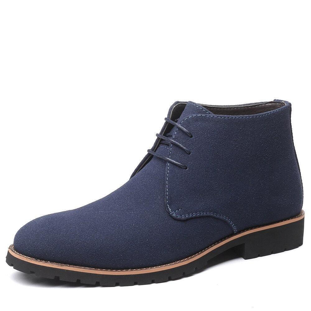 Laurens | Stylish cow suede leather shoes for men