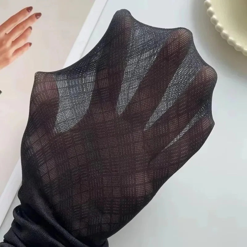 Marina | Stylische Strumpfhosen mit Rautenmuster