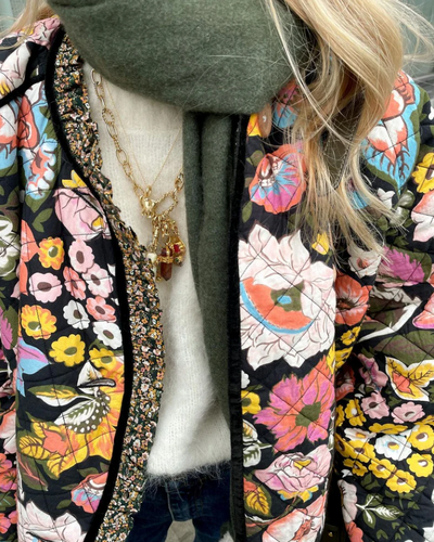 Flora | Blumenmuster Jacke von Rosalie