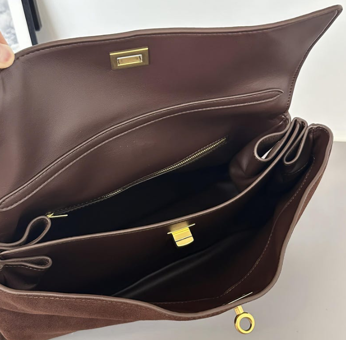 Luxuriöse vegane Leder Tote Bag