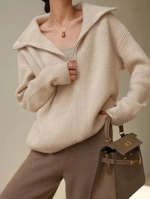 Theresia | Zeitloser und eleganter Sommerpullover