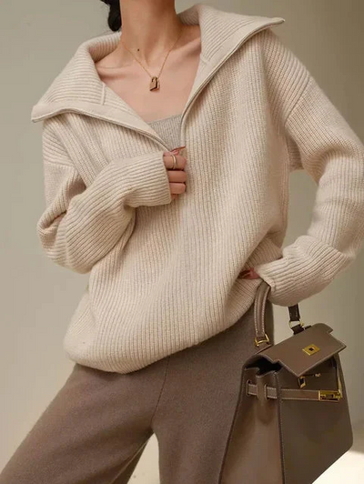 Theresia | Zeitloser und eleganter Sommerpullover