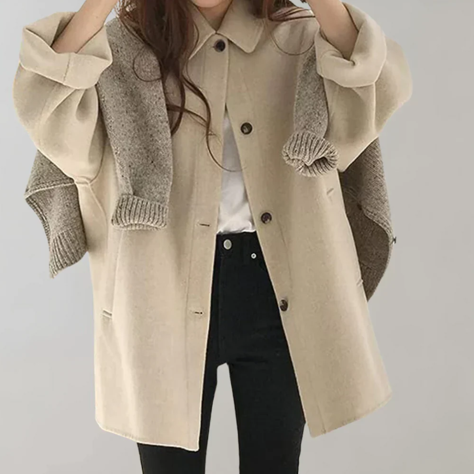 Faustina | Modischer und minimalistischer Sommermantel