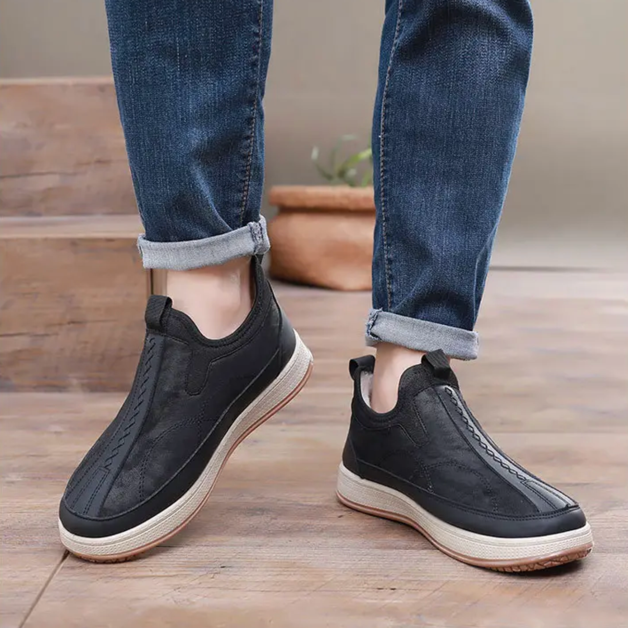 Barton – Warme Winterhalbschuhe