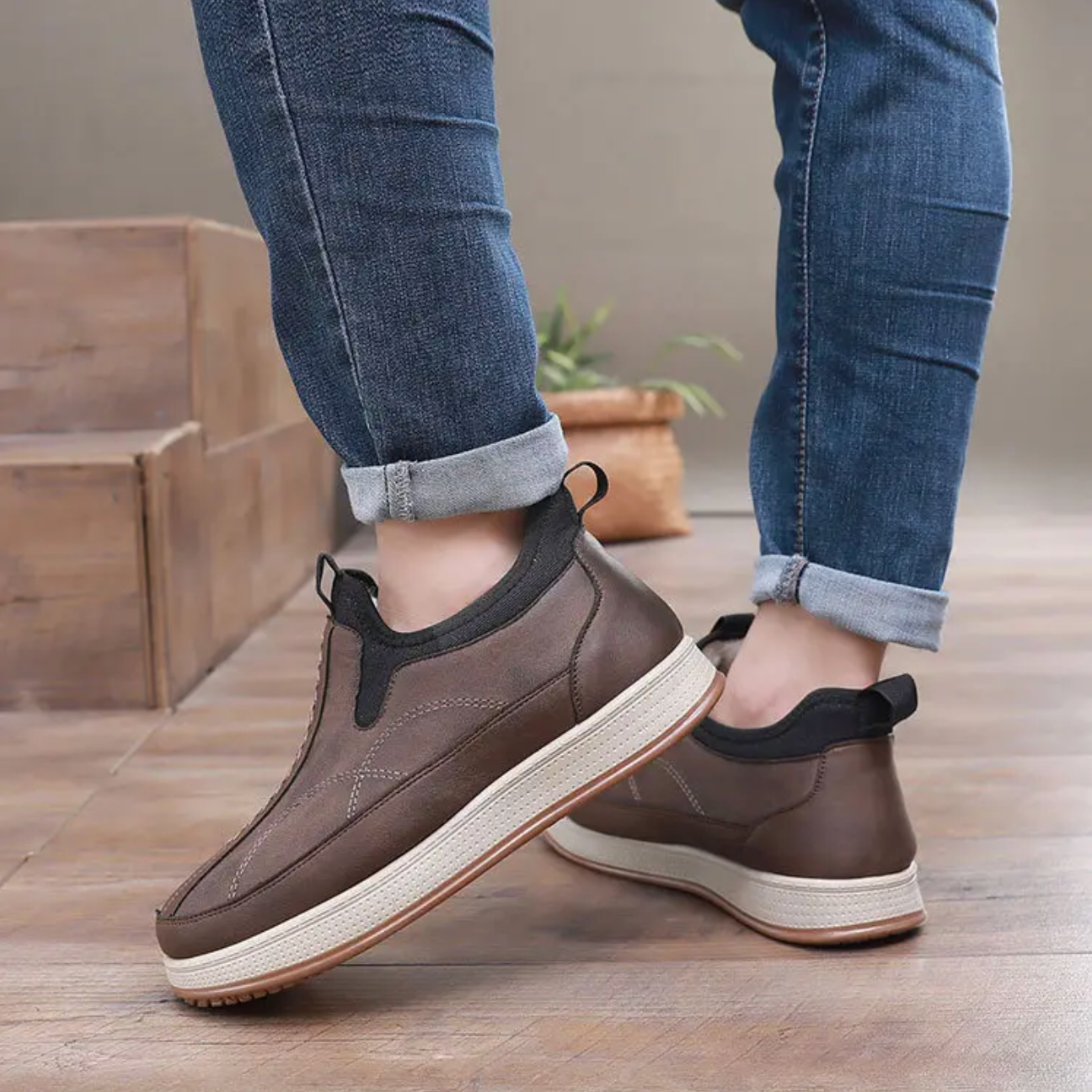 Barton – Warme Winterhalbschuhe