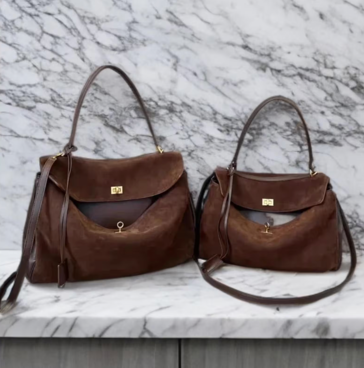 Luxuriöse vegane Leder Tote Bag