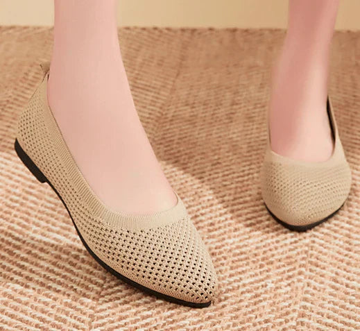 Marcela® | Graue orthopädische Ballerinas