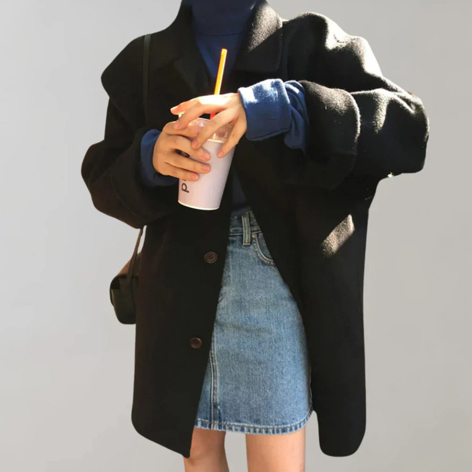 Faustina | Modischer und minimalistischer Sommermantel