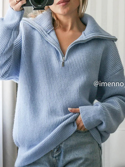 Theresia | Zeitloser und eleganter Sommerpullover