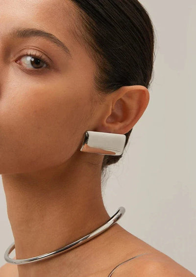 Clara | Elegante Adriana-Creolen in Silber