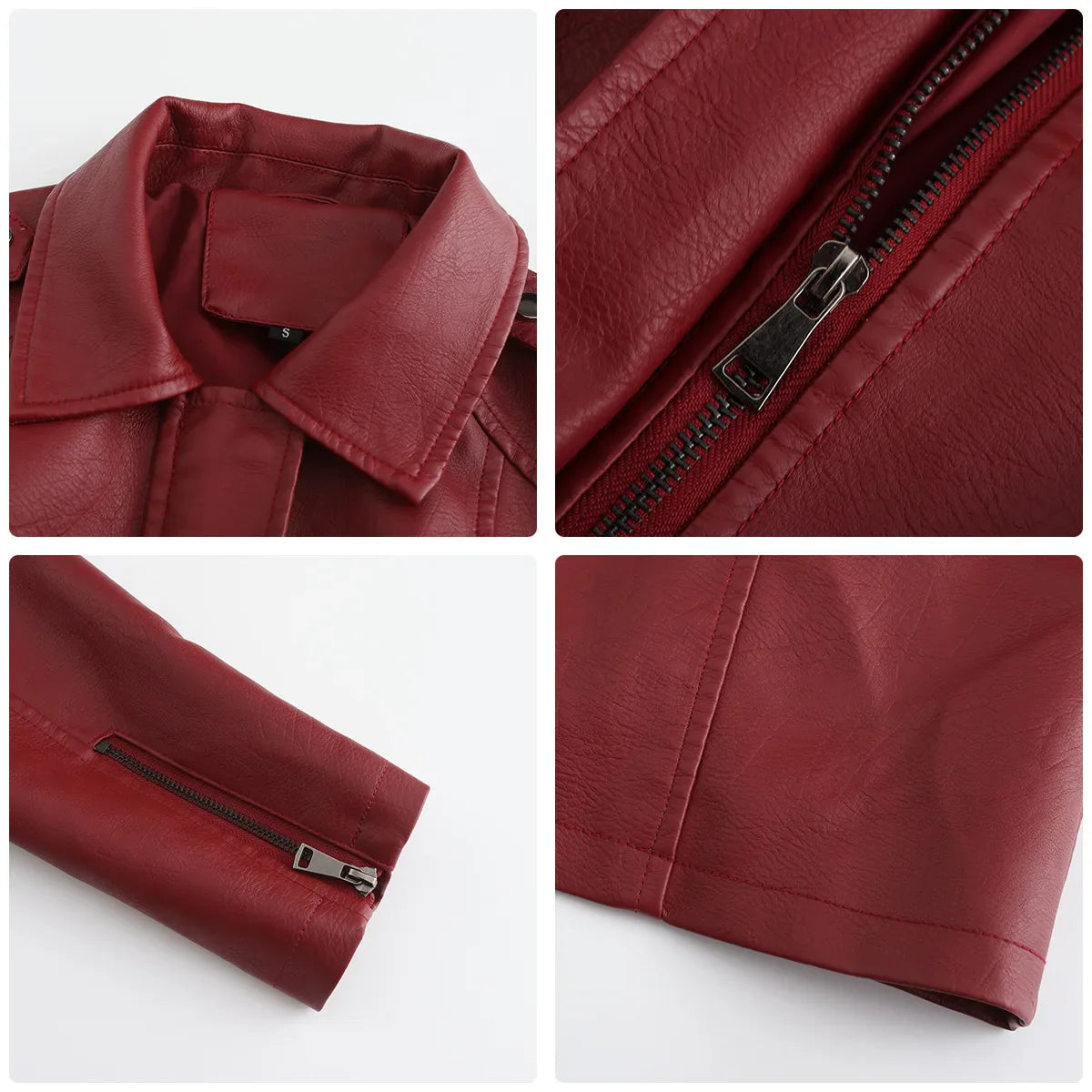 Jane | Luxuriöser Kunstlederjacke