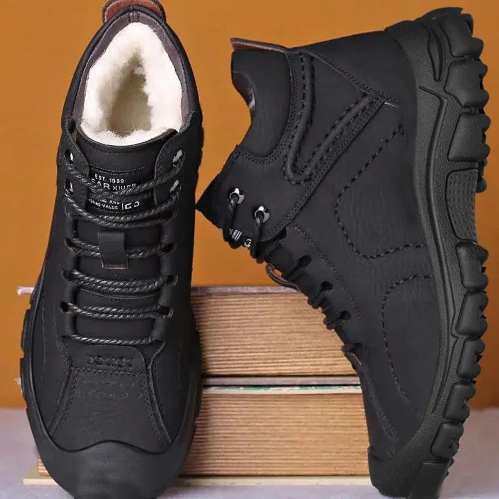 Albert | Langlebige wasserdichte Lederstiefel für Komfort