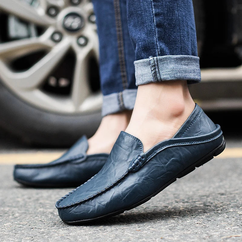 Klassische Leder-Loafer für Herren – Eleganz für jeden Tag