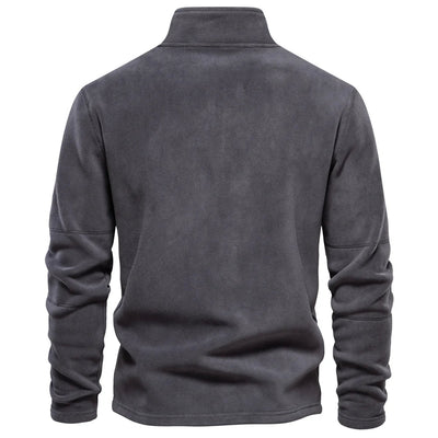 Darren | Gemütlicher Fleece-Zip-Pullover für Komfort und Stil