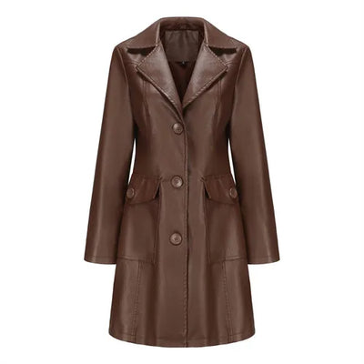 Jane | Luxuriöser Kunstlederjacke