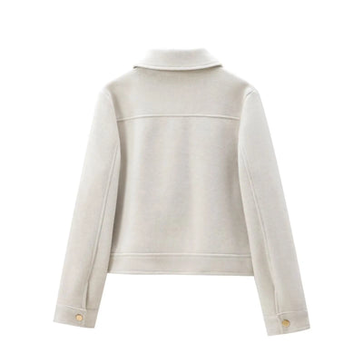 Alina | Kurzjacke Mit Reißverschluss