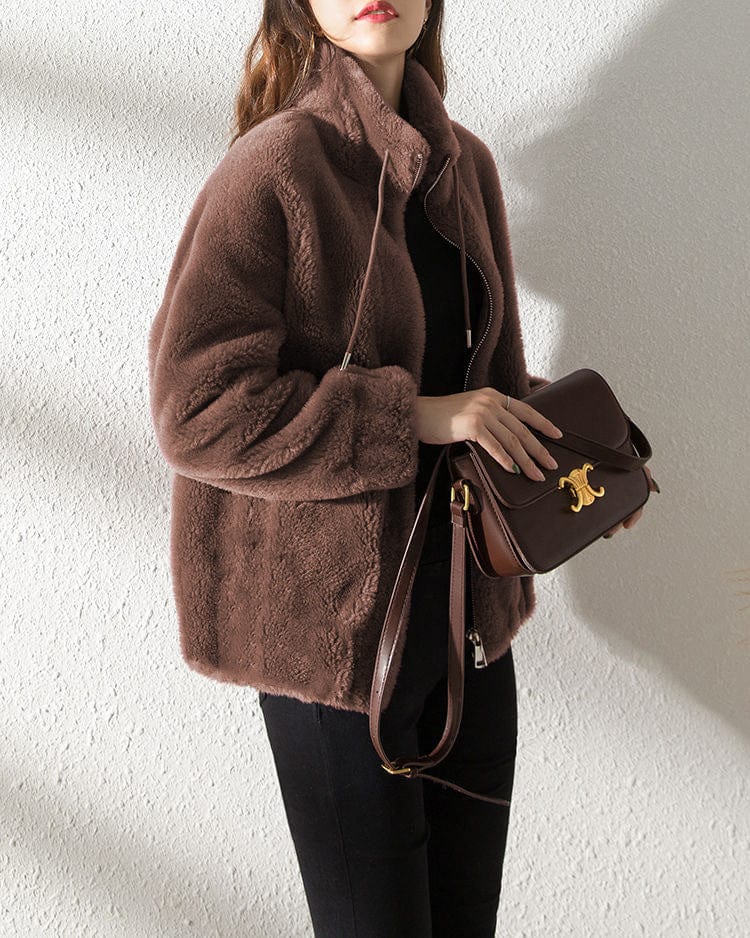 Giselle – Reißverschluss Fleecejacke