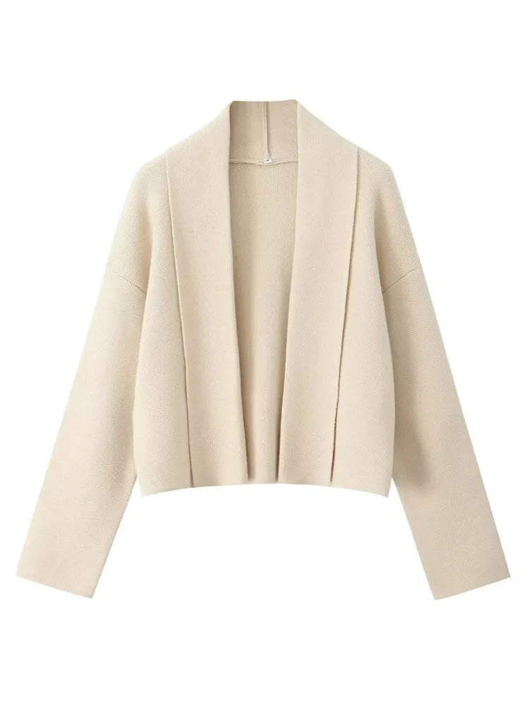 Vicenta® | Strickjacke mit Schalkragen