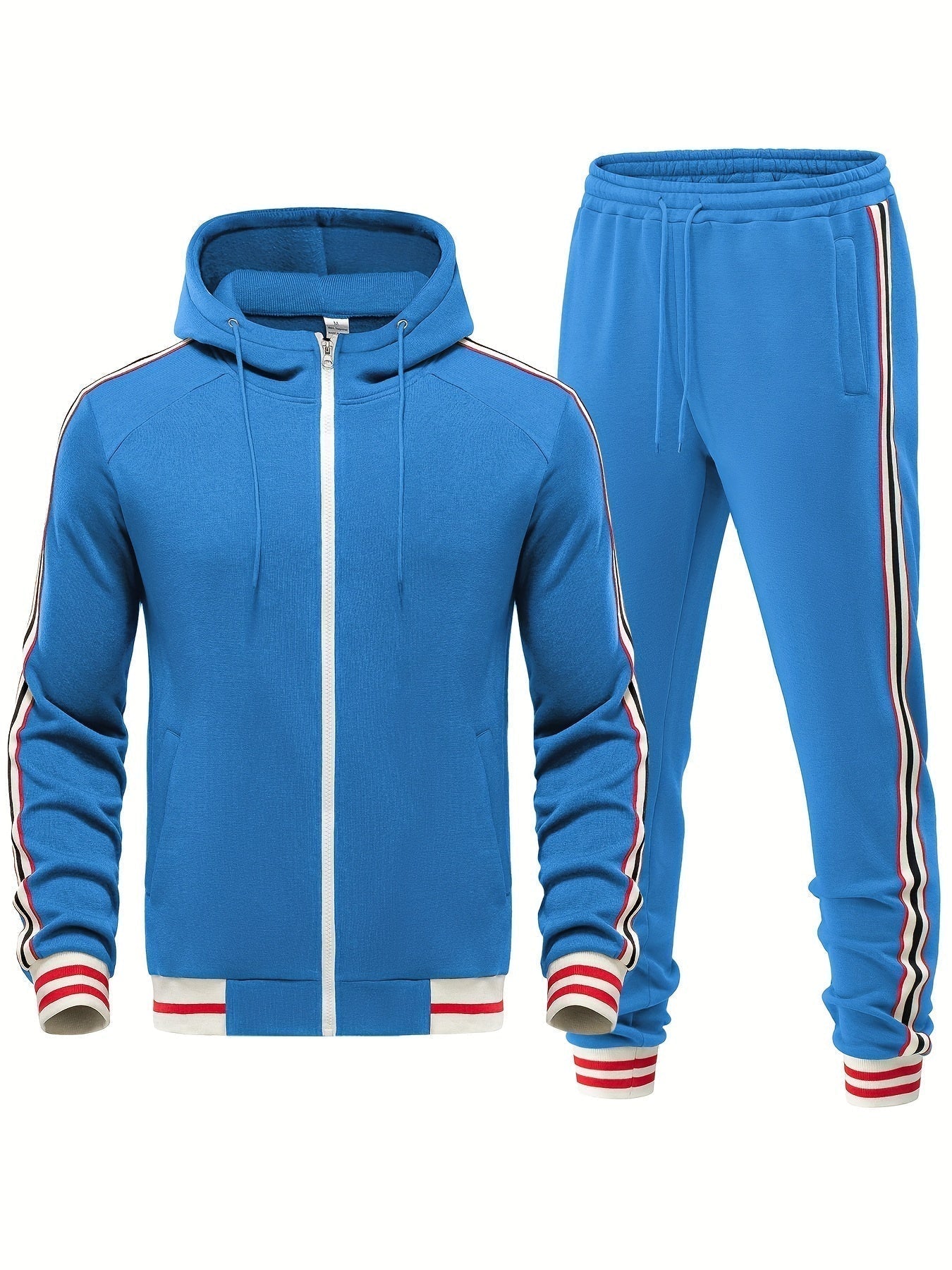 Stylischer Trainingsanzug mit Modernem Streifenlook