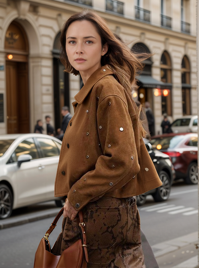 Lilli | Wildlederjacke Casual Stye